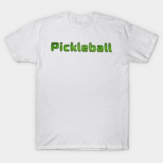 Pickleball T-Shirt by The Welsh Dragon